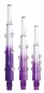 Preview: Cosmo Fit Glitter Schäfte – Normal Spinnung Clear/Purple