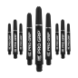 Preview: Target Pro Grip Shafts - 3 Sets - Schwarz Short plus 37,5mm
