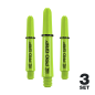 Preview: Target Pro Grip Shafts - 3 Sets - Lime Green Intermediate 41mm