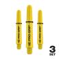 Preview: Target Pro Grip Shafts - 3 Sets - Gelb Medium 48mm