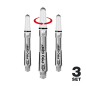 Preview: Target Pro Grip Spin Shafts - 3 Sets - Transparent Intermediate 41mm