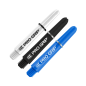 Preview: Target Pro Grip Shafts - 3 Sets - Schwarz Weiß Blau Medium 48mm