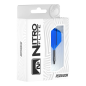 Preview: Nitro Flite - Black Shaft Blue Flights No2 Intermediate