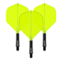 Preview: Nitro Flite - Black Shaft Yellow Flights No2