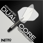 Preview: Nitro Flite - Black Shaft Clear Flights No2 short