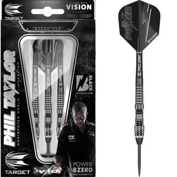 POWER 8ZERO BLACK 4 21G STEEL DART