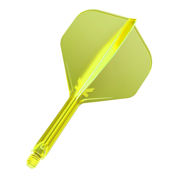 Target K-Flex No2 Standard Flight-System - Neon Gelb Short 19mm