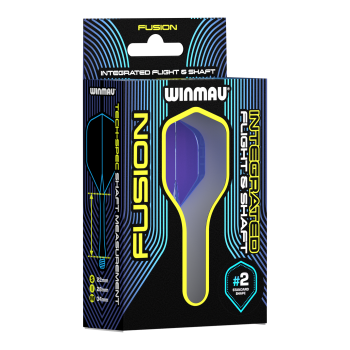 Fusion Flight Shaft System Standard Blau Medium 34mm