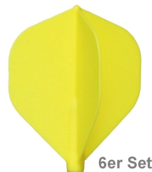 Cosmo Fit Flights Standard Yellow 6er Set