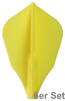 Cosmo Fit Flights W-Shape Yellow 6er Set