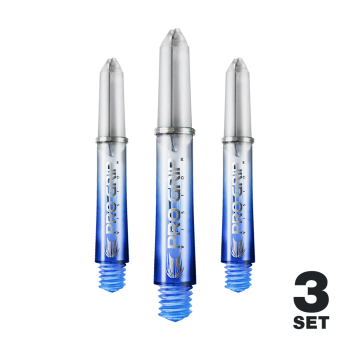 Target Pro Grip Vision Shafts - 3 Sets - Blau Short 34mm