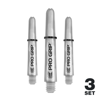 Target Pro Grip Shafts - 3 Sets - Transparent Medium 48mm