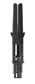 L-Style L-shaft Silent Carbon Straight Clear Black 130