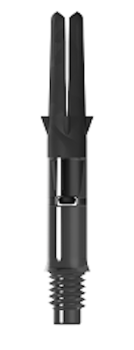 L-Style L-shaft Silent Carbon Straight Clear Black 190