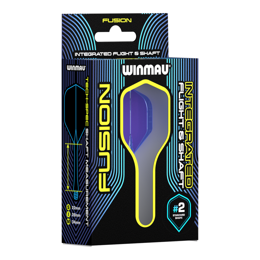 Fusion Flight Shaft System Standard Blau Medium 34mm