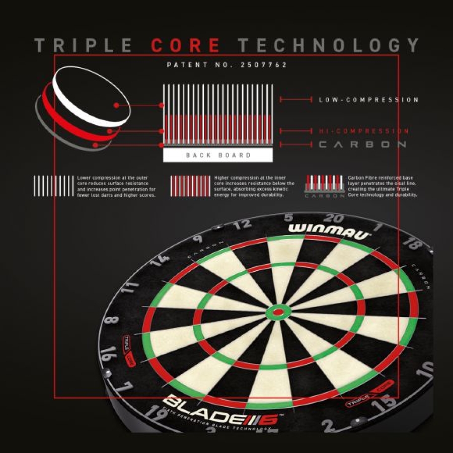 Winmau Blade 6 - Trible Core Carbon