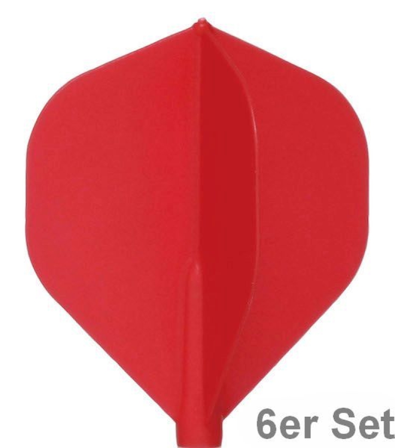Cosmo Fit Flights Standard Red 6er Set