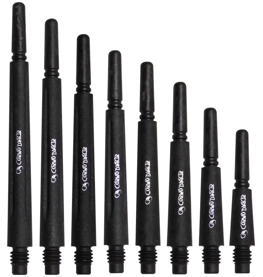 Cosmo Fit Carbon Schäfte Normal Spinning Black