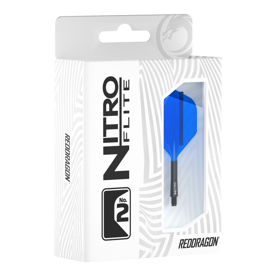 Nitro Flite - Black Shaft Blue Flights No2 Intermediate