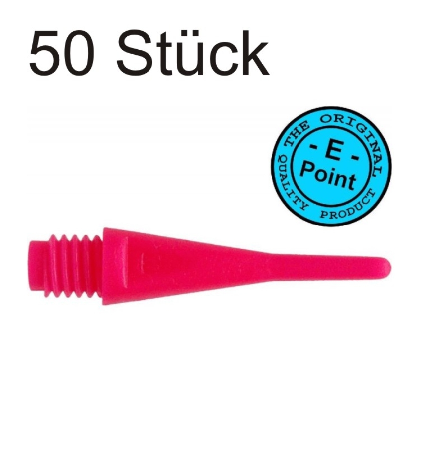 E-Point Spitzen Soft neonpink - kurz 50 Stk.
