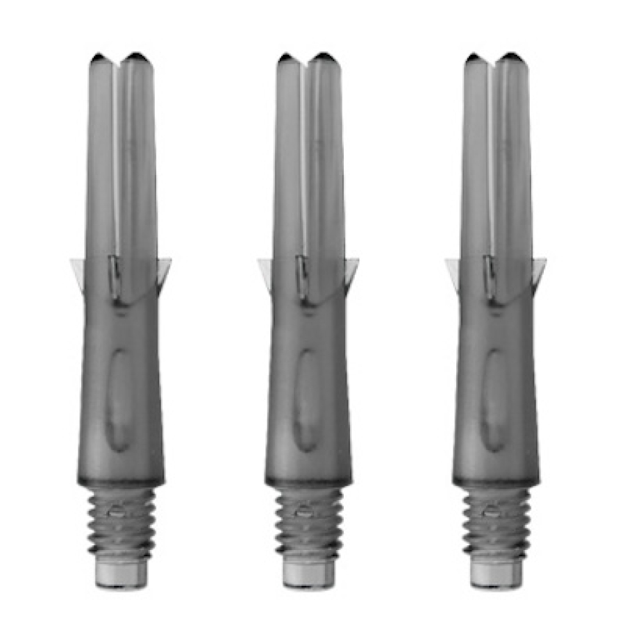 L-Style L-shaft Locked Straight Clear Black 130