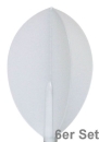 Cosmo Fit Flights Teardrop N-White 6er Set