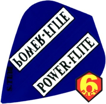 BULL'S 6-Pack Powerflite | Kite/Blau
