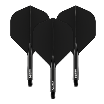 Nitro Flite - Black Shaft Black Flights No2 Intermediate